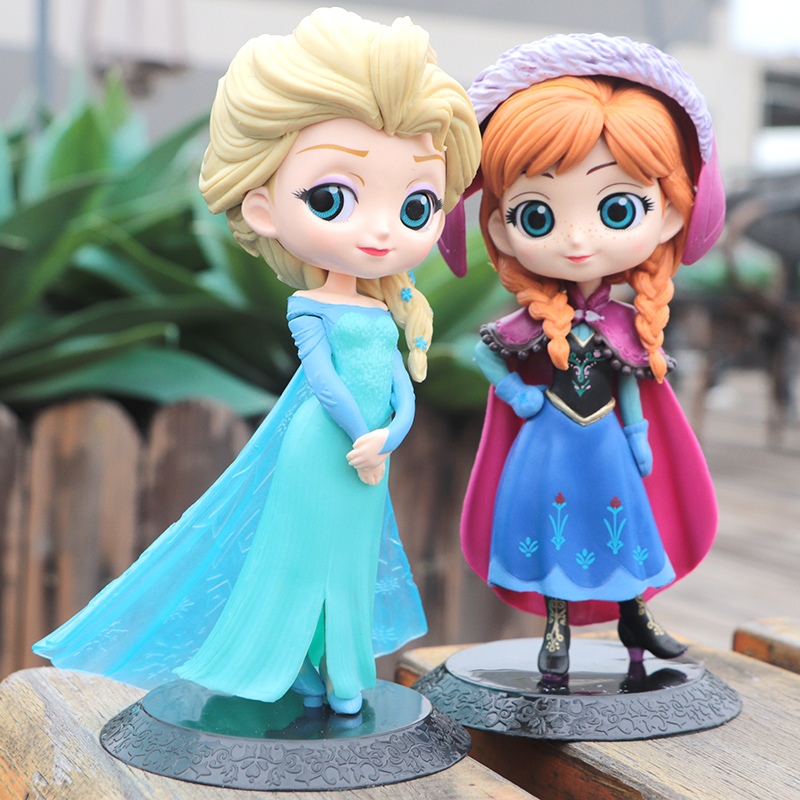 Elsa Gadget - Statuette Principessa Q Elsa Anna in