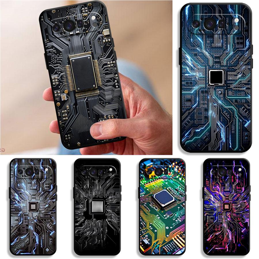 Google Pixel 9 - Cover per Telefono con Design Retrò